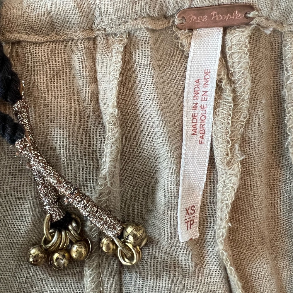 Free People, mid-length, singed dress - Picture 4 of 5